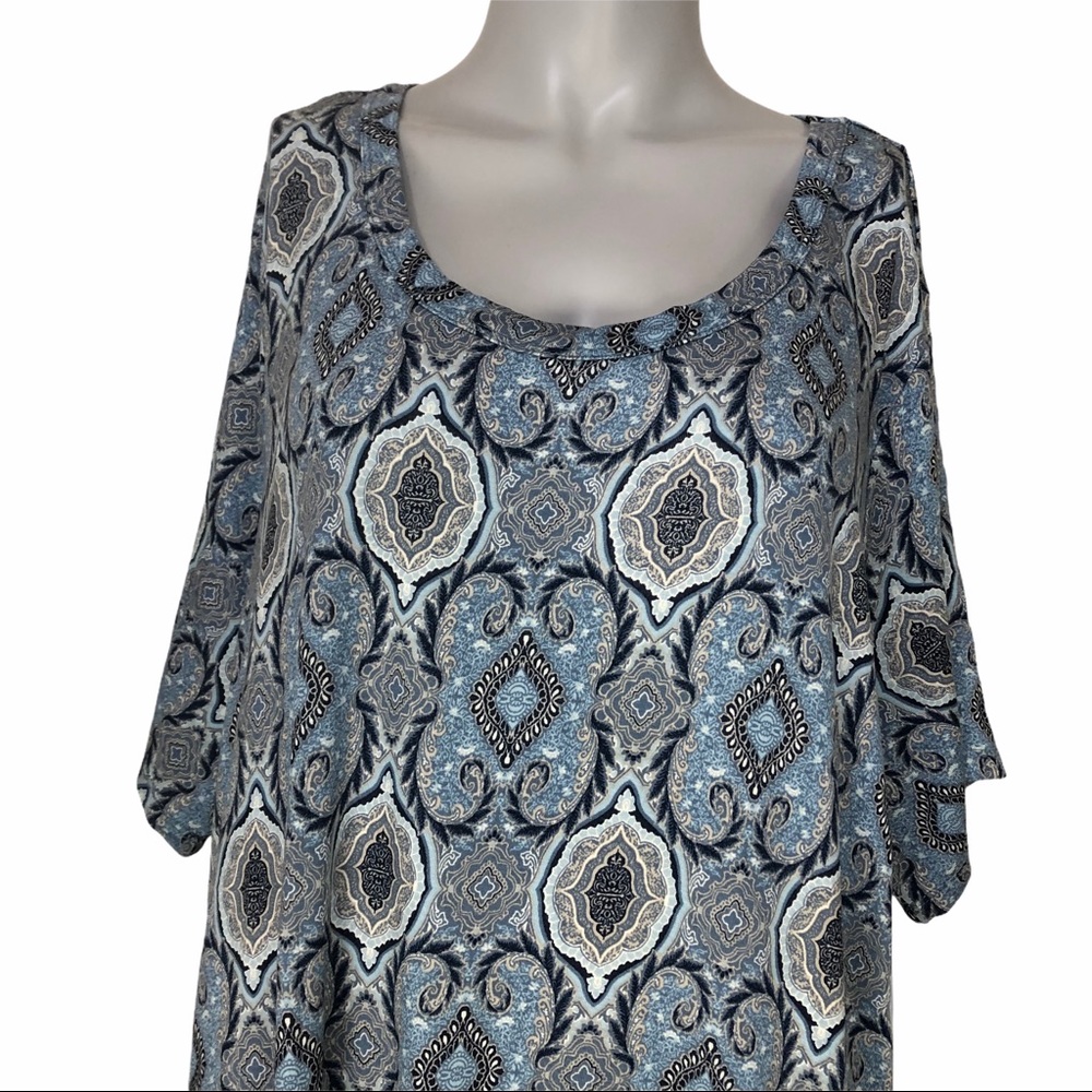 Rose & Olive women’s short sleeve blouse size 3X